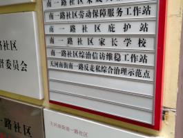 單位科室牌